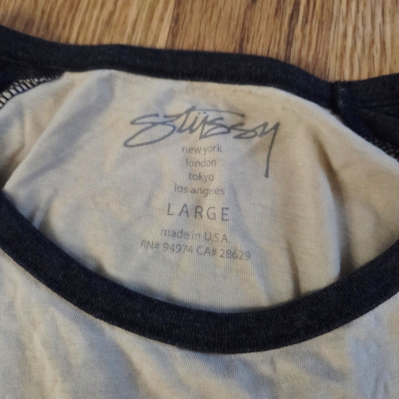STUSSY Raglan Shirt - Picture 3 of 7
